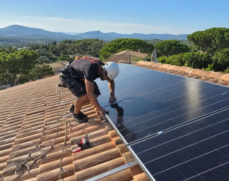 Installateur panneaux solaires Montmiral — pose photovoltaïque sur toiture